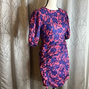 Olivacious Boutique Dress in Small. Linen. Back Zip. Lined and fits both XS-S.